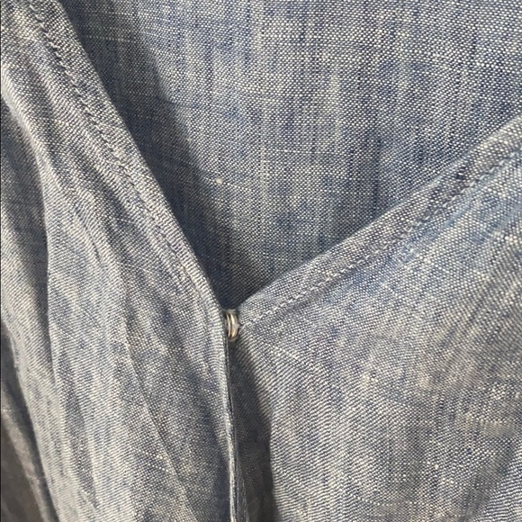 Anthropologie chambray romper - Picture 3 of 6